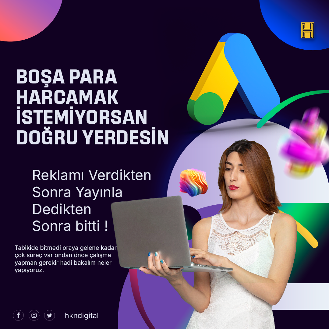 Google Ads Reklam yönetimi kare 1