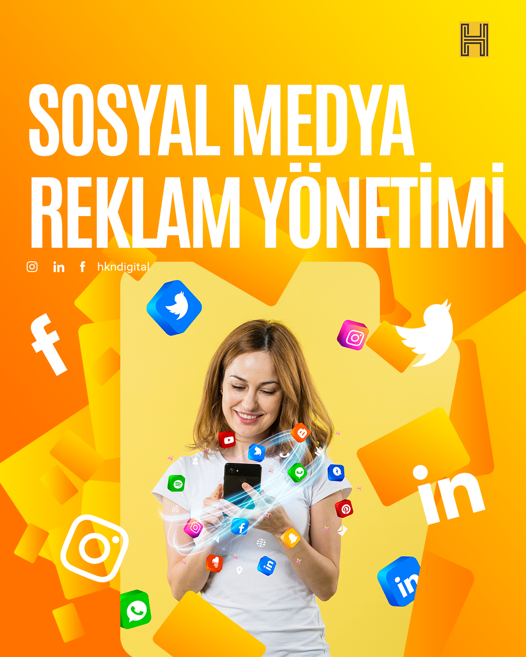 Sosyal Medya Reklam yönetimi mobil banner