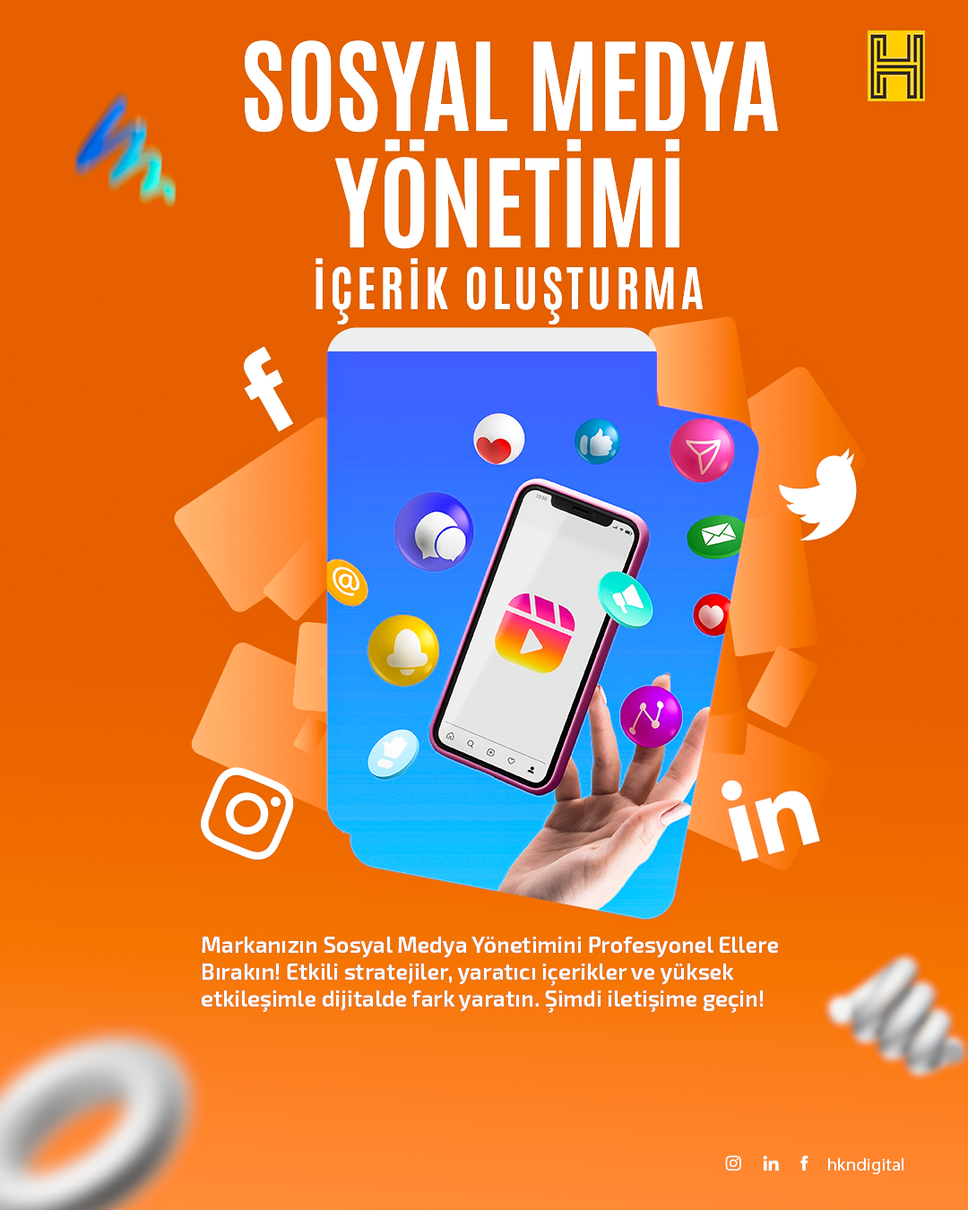 Sosyal Medya Yönetimi mobil banner
